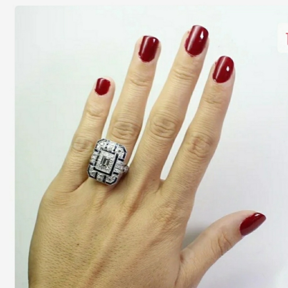 Art Deco Statement Ring